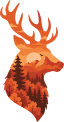 Fall - Autumn Deer