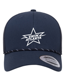 SwimAtlanta- Retro Trucker Rope Cap